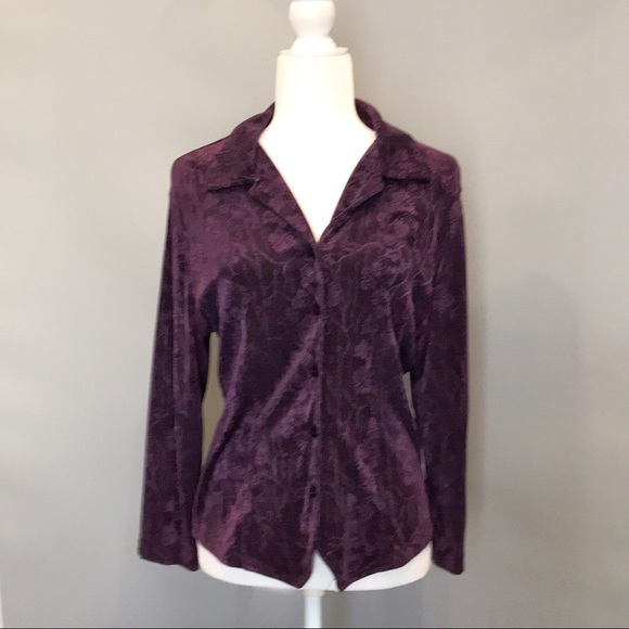 Brocade Knit Blouse from Coldwater Creek - Picture 1 of 4
